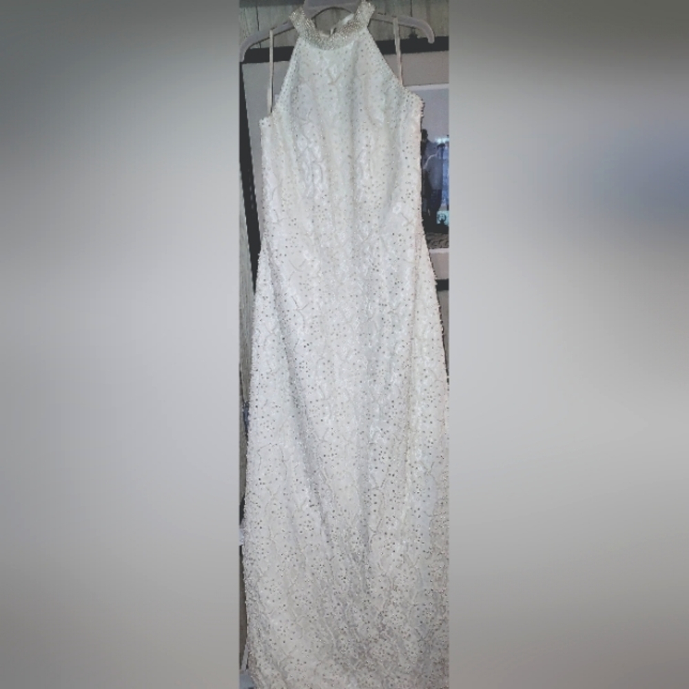 Davids Bridal size 22W Gown Ivory